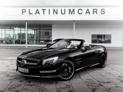 Begagnad Mercedes SL63 AMG AMG 537 HK (394 kW) 2013 Svart Cab
