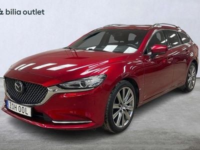 Röd Begagnad 2018 Mazda 6 Kombi | 249 900 kr (Lite dyr)