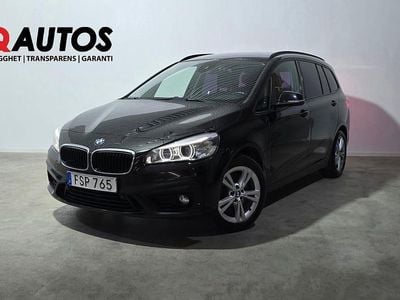 Begagnad BMW 220 Gran Tourer Advantage 191 HK (140 kW) 2016 Svart Minibuss