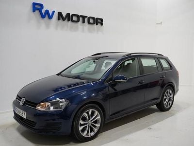 Begagnad VW Golf VII 110 HK (80 kW) 2016 Blå Kombi
