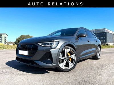 begagnad Audi e-tron 55 408Hk Q/S-LINE/NAVI/Drag/1 Ägare/MOMS/SE SPEC