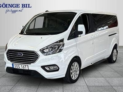 Vit Begagnad 2020 Ford Tourneo Custom Titanium Van | 349 000 kr (Marknadspris)