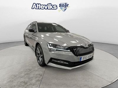 Grå Begagnad 2020 Skoda Superb SportLine Kombi | 289 900 kr (Lite dyr)
