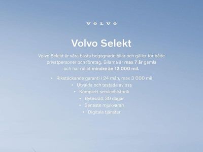 Vit Begagnad 2023 Volvo XC60 Plus SUV | 479 000 kr (Marknadspris)