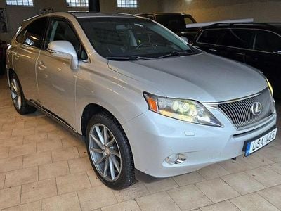 Begagnad Lexus RX450h Luxury Line 299 HK (219 kW) 2011 Silvermetalic SUV