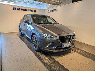 Begagnad Mazda CX-3 Optimum 150 HK (110 kW) 2017 Grå SUV
