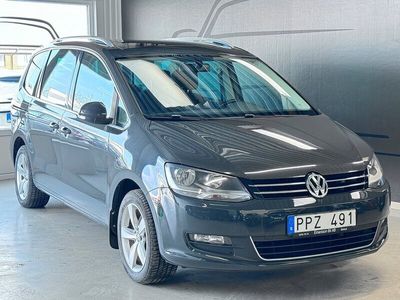 begagnad VW Sharan 2.0 TDI 140hk Automat | Panorama | 7-Sits