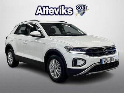 Vit Begagnad 2022 VW T-Roc Life SUV | 239 900 kr (Lite dyr)