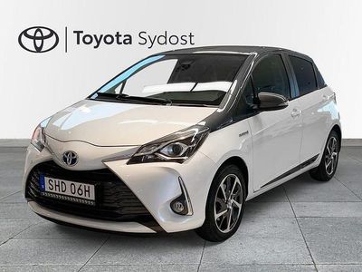 Vit Begagnad 2019 Toyota Yaris Hybrid | 174 000 kr (Marknadspris)