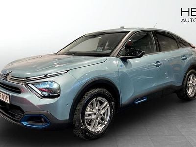 Begagnad Citroën e-C4 Shine 100 kW (136 HK) 2022 Blå Halvkombi