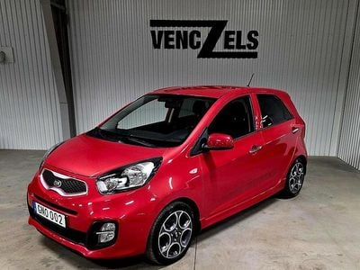 Röd metallic Begagnad 2014 Kia Picanto Halvkombi | 77 000 kr (Marknadspris)