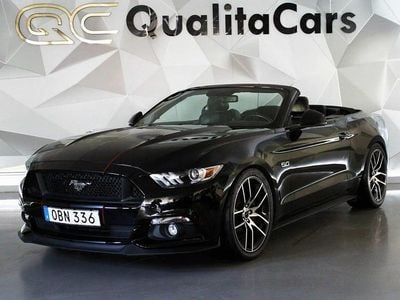 Begagnad Ford Mustang GT Convertible 422 HK (310 kW) 2017 Svart Cab