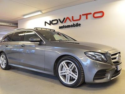 Begagnad Mercedes E220 AMG 194 HK (142 kW) 2018 Selenitgrå metallic Kombi