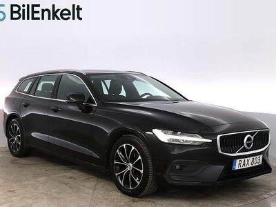 Svart Begagnad 2018 Volvo V60 Pro Kombi | 204 900 kr (Marknadspris)