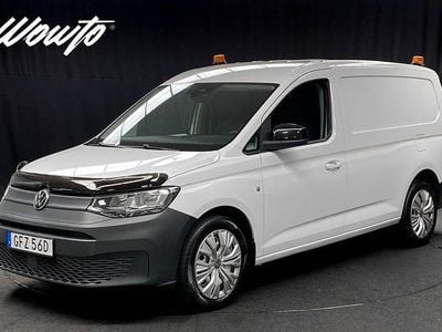 Vit (candy vit) Begagnad 2021 VW Caddy Maxi Minibuss | 239 800 kr (Marknadspris)