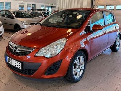 Begagnad Opel Corsa Enjoy 86 HK (63 kW) 2011 Brun Halvkombi