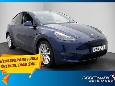 Blå Begagnad 2021 Tesla Model Y Long Range AWD SUV | 329 900 kr (Marknadspris)