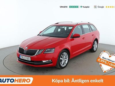 Begagnad Skoda Octavia Style 151 HK (111 kW) 2018 Röd Kombi