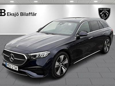 Mörkblå Begagnad 2024 Mercedes E300 Advanced Kombi | 619 500 kr (Marknadspris)