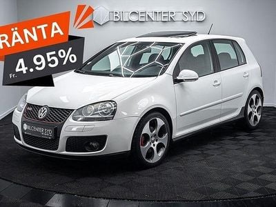 Begagnad VW Golf VI GTI 200 HK (147 kW) 2008 Vit Halvkombi