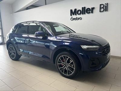 Blå (navarrablå metallic) Begagnad 2025 Audi Q5 S-Line SUV | 599 000 kr (Lite dyr)