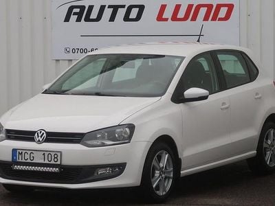 Vit Begagnad 2012 VW Polo S Halvkombi | 59 900 kr (Marknadspris)