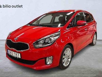 Röd Begagnad 2015 Kia Carens Minibuss | 94 800 kr (Superpris)