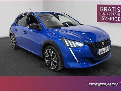 begagnad Peugeot e-208 GT-Line 360 Kamera Keyless 1 Brukare 2020, Halvkombi