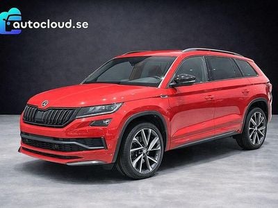 Begagnad Skoda Kodiaq SportLine 190 HK (139 kW) 2020 Röd SUV