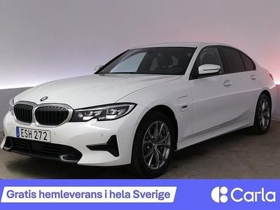 Begagnad BMW 330e Sport Line 215 HK (158 kW) 2021 Vit Sedan