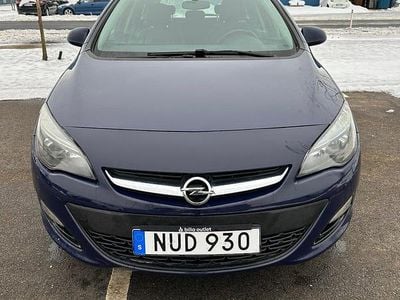 Begagnad Opel Astra 110 HK (80 kW) 2015 Blå Kombi