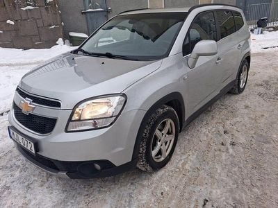 Silvermetallic Begagnad 2014 Chevrolet Orlando Minibuss | 65 000 kr (Lite dyr)