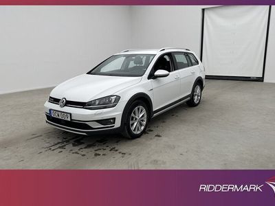 begagnad VW Golf Alltrack TDI Plus Värmare Kamera Drag 2017, Crossover