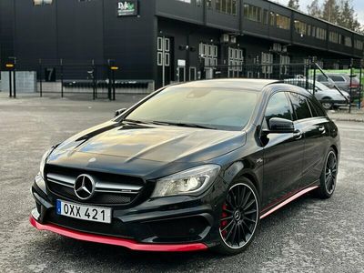 Begagnad Mercedes CLA45 AMG Shooting Brake AMG 361 HK (265 kW) 2015 Svart Kombi