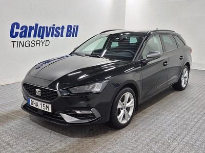 Begagnad Seat Leon 150 HK (110 kW) 2021 Svart metallic