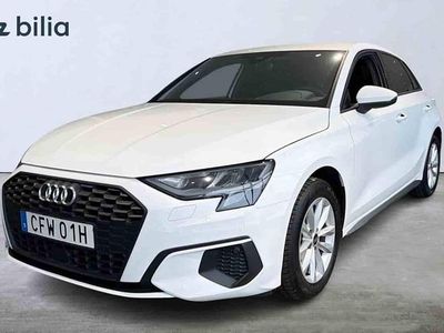 Begagnad Audi A3 Sportback 2024 Vit Halvkombi