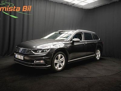 Mörkgrå Begagnad 2017 VW Passat R-line Kombi | 198 900 kr (Marknadspris)