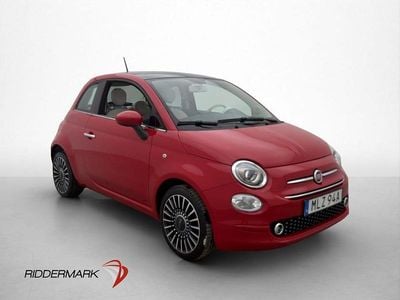 Begagnad Fiat 500 69 HK (50 kW) 2019 Röd Halvkombi