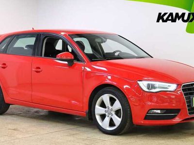 begagnad Audi A3 Sportback 2.0 TDI S Tronic Drag Värmare 2014, Halvkombi