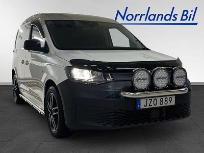 Vit Begagnad 2023 VW Caddy Minibuss | 339 000 kr (Dyr)