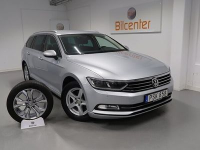 begagnad VW Passat 2.0 TDI Executive V-Däck ingår Drag-Kamera-Värmare-Carplay-BT