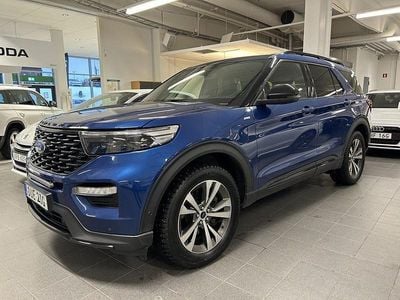 Begagnad Ford Explorer ST-Line 363 HK (266 kW) 2020 Blå SUV