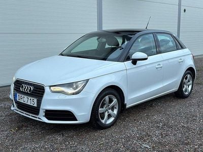 Vit Begagnad 2014 Audi A1 Sportback Sport Halvkombi | 89 900 kr (Marknadspris)