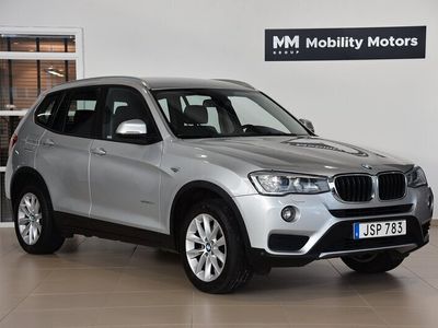 begagnad BMW X3 xDrive20d Steptronic Sportpaket Dragkrok 190hk