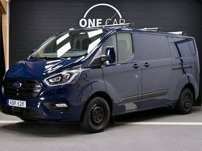 Blå Begagnad 2021 Ford Transit Custom Van | 259 800 kr