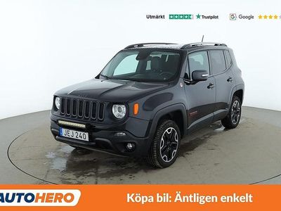 Svart Begagnad 2015 Jeep Renegade Trailhawk SUV | 141 000 kr