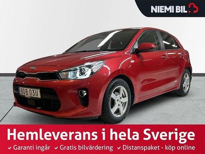 Röd Begagnad 2019 Kia Rio Halvkombi | 139 900 kr (Marknadspris)