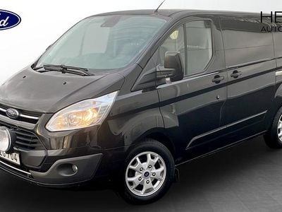 Begagnad Ford Transit Custom 170 HK (125 kW) 2017 Svart Pickup