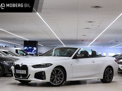 begagnad BMW M440 i xDrive Cabriolet 374hk Innovation H/K HUD 360 Lea