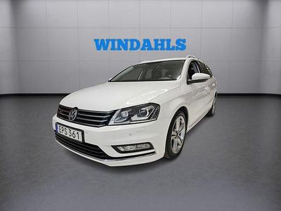Vit Begagnad 2013 VW Passat R-line Kombi | 118 800 kr (Dyr)